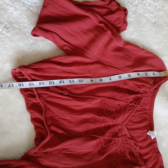 Tokyo Darling Boho Crop Top Size L - Picture 10 of 11